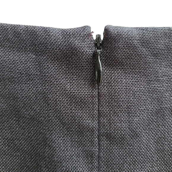 100% Irish Linen Vintage Little Black Dress, Size Medium - Picture 6 of 11